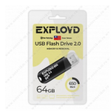 USB  64GB  Exployd  650  чёрный